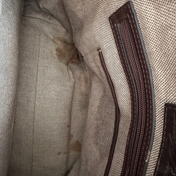 Dooney & Bourke brown ostrich purse - Picture 7 of 16